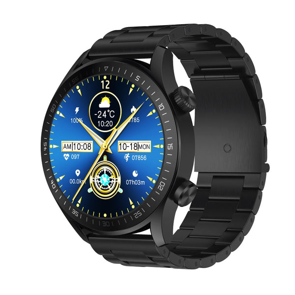 Smart Watch G-tab GTX with SEMI AMOLED ROUND SCREEN Display 1.45 inch , Smart Calling , Multi Sports mode •290mAh Battery •Music control & more features, with Extra sport Strap