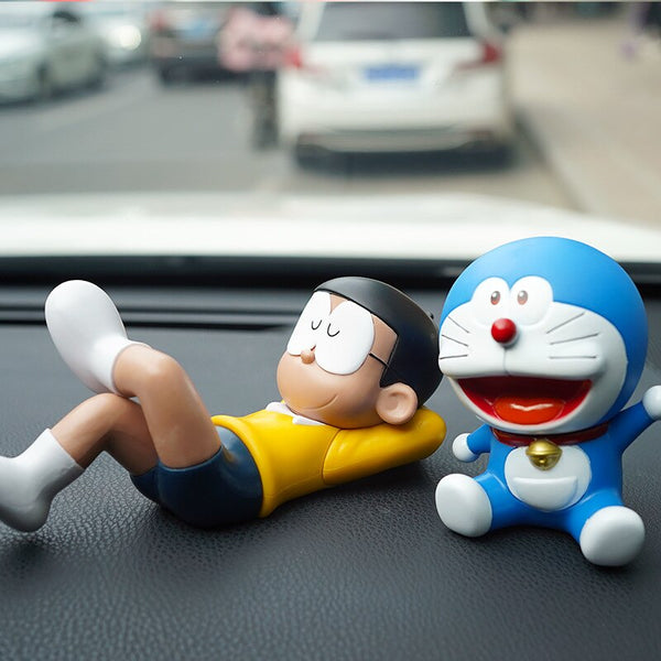 Model of anime characters Nobi and Doraemon, for lovers of decorating the dashboard, with a beautiful and cute design, for the car, computer, and office-Model 60