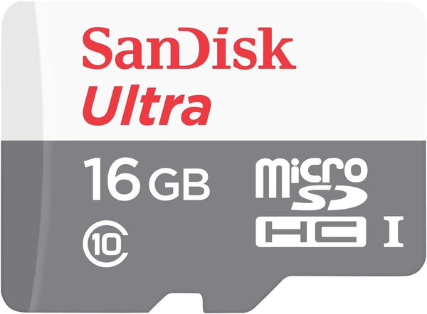 SanDisk 16 GB UHS-I Class 10 Ultra Micro SDHC Card - SDSQUNB-016G-GN3MN