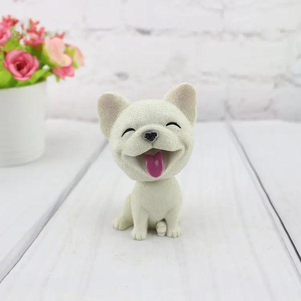 Car Decoration  Shaking Dog Head : Cute Dog Car Dashboard Ornamen-t. Resin Crafts Doll Dog-Model 41 -5
