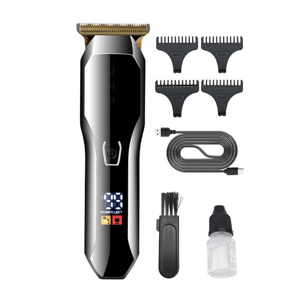 TROTE TR-812 High Quality Men's Hair Clipper with Digital Display ,USB Type C Charging ,Cordless