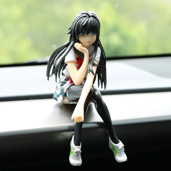 Model of anime characters, for lovers of decorating the dashboard, with a beautiful and cute design, for the car, computer, and office-Model 49