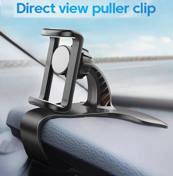 Mobile phone holder in the car, 360 degree phone holder, easy to install on the car dashboard